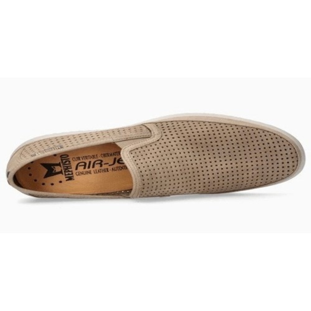 MEPHISTO TIAGO PERFORATED LOAFER MEN LEATHER TAN SHOES‎ AIR RELAX SIZE 9